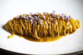 ALMA gara Emergente Chef - uno dei piatti realizzati